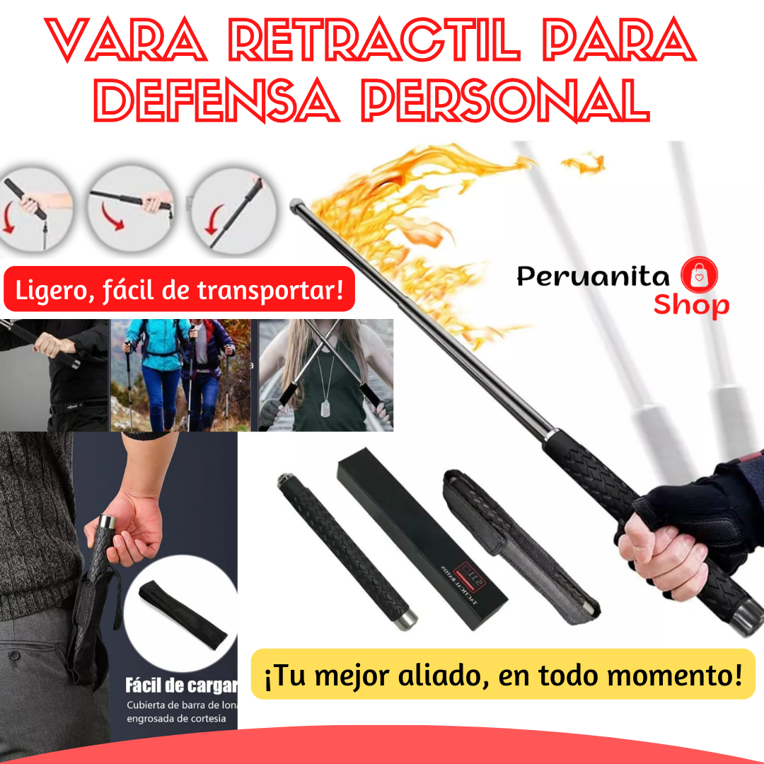 VARA DE DEFENSA PERSONAL PROFESIONAL